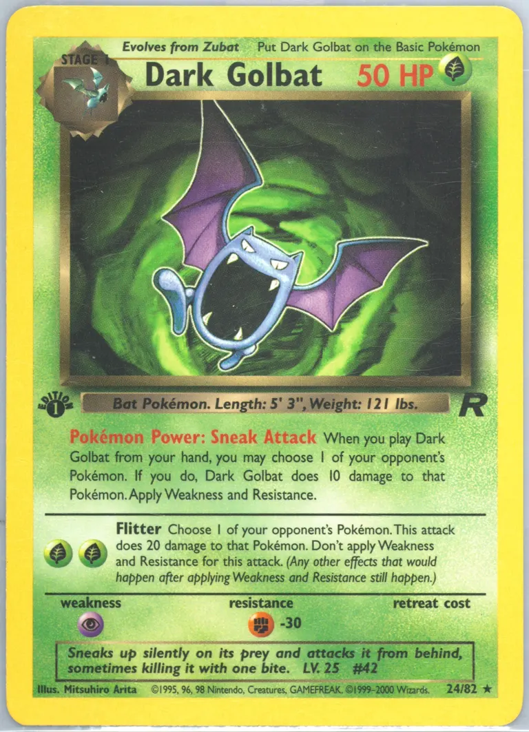 Dark Golbat card photo