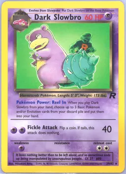 Dark Slowbro card photo