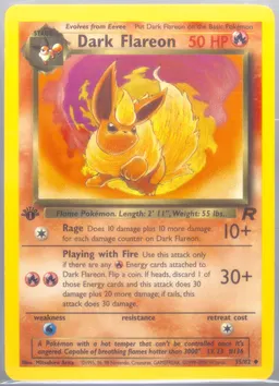 Dark Flareon card photo