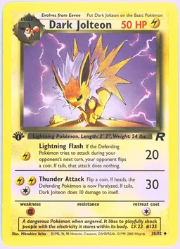 Dark Jolteon card photo