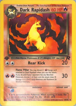 Dark Rapidash #44
