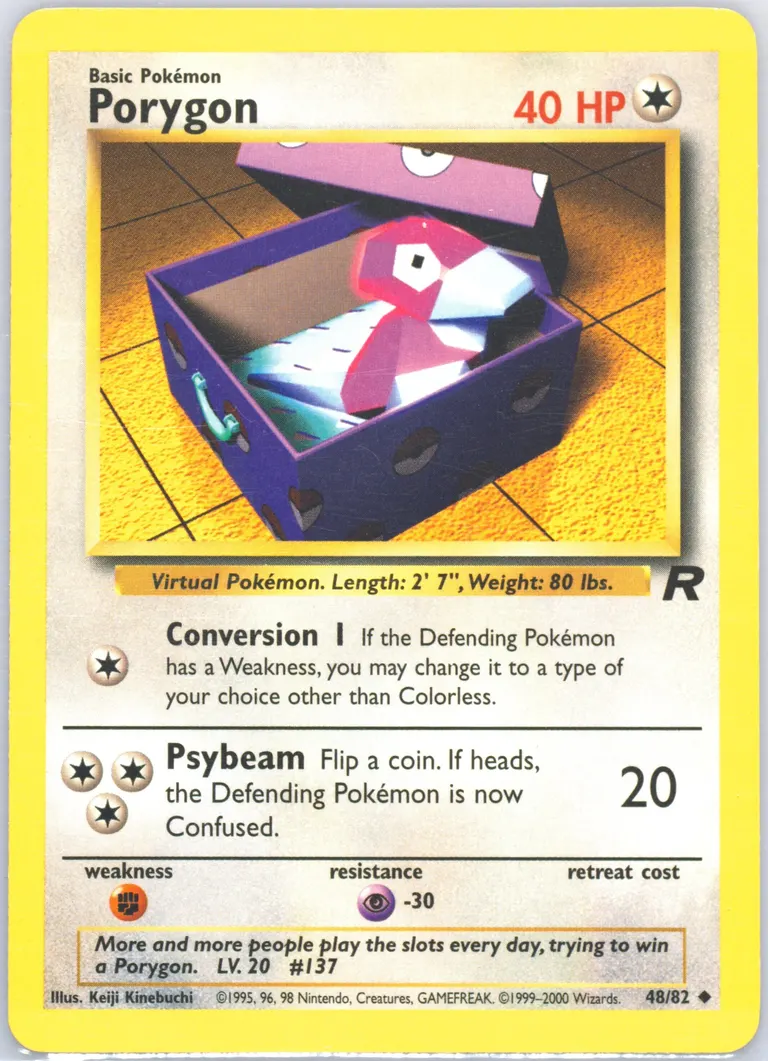 Porygon card photo