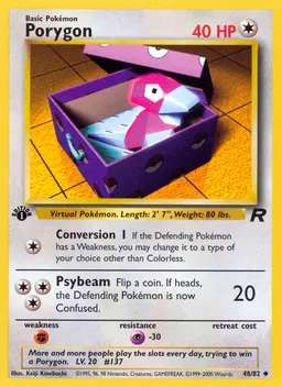 Porygon card photo