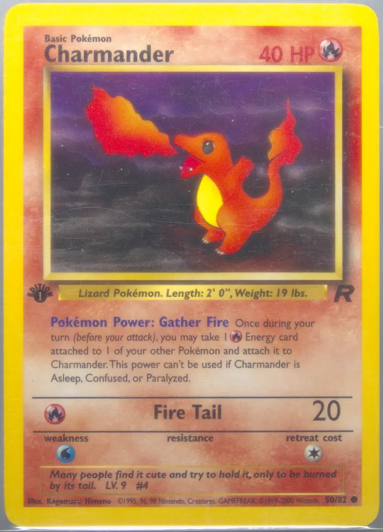 Charmander card photo