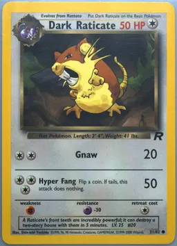 Dark Raticate #51