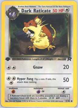 Dark Raticate #51