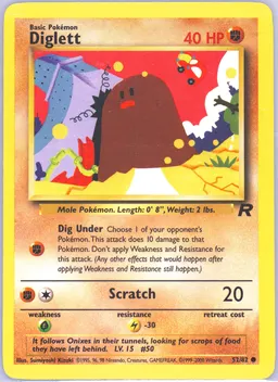 Diglett #52