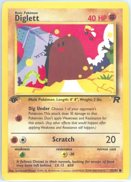 Diglett #52