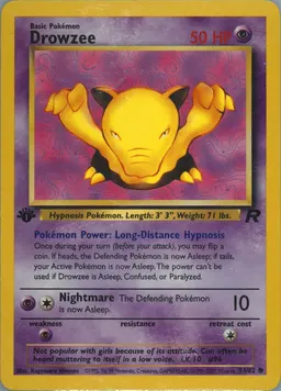 Drowzee card photo