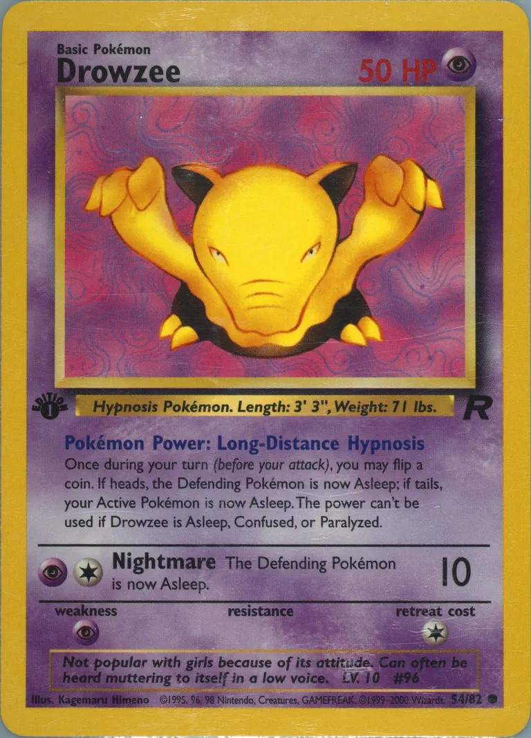 Drowzee card photo