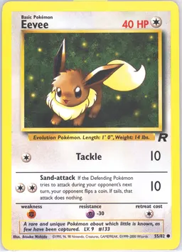 Eevee card photo