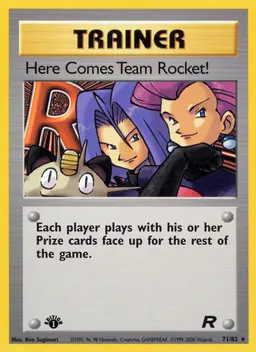 Here Comes Team Rocket! card photo