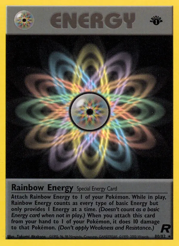 Rainbow Energy card photo