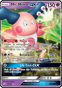 Mr. Mime GX #67