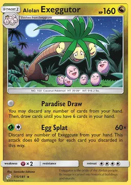 Alolan Exeggutor #115