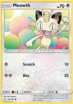 Meowth #125