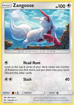 Zangoose #132