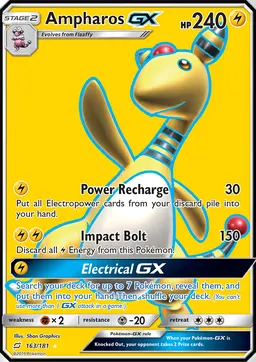 Ampharos GX #163