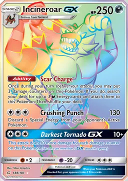 Incineroar GX #188
