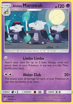 Alolan Marowak #64