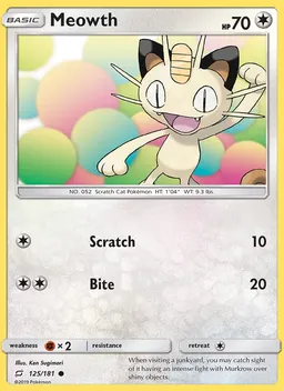 Meowth #125