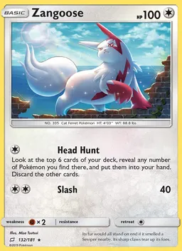 Zangoose #132
