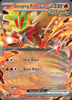 Gouging Fire ex card photo