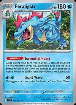 Feraligatr card photo