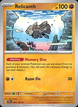 Relicanth #84
