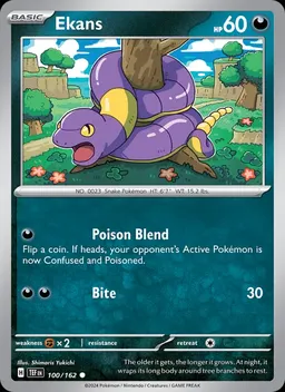 Ekans card photo