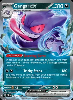 Gengar ex card photo