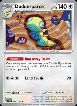 Dudunsparce #129