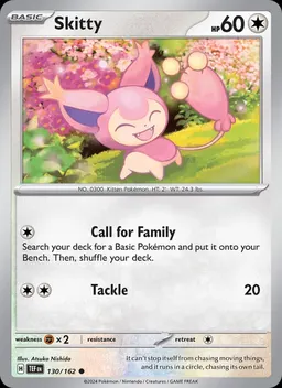 Skitty card photo