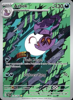 Arbok card photo