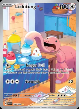 Lickitung card photo