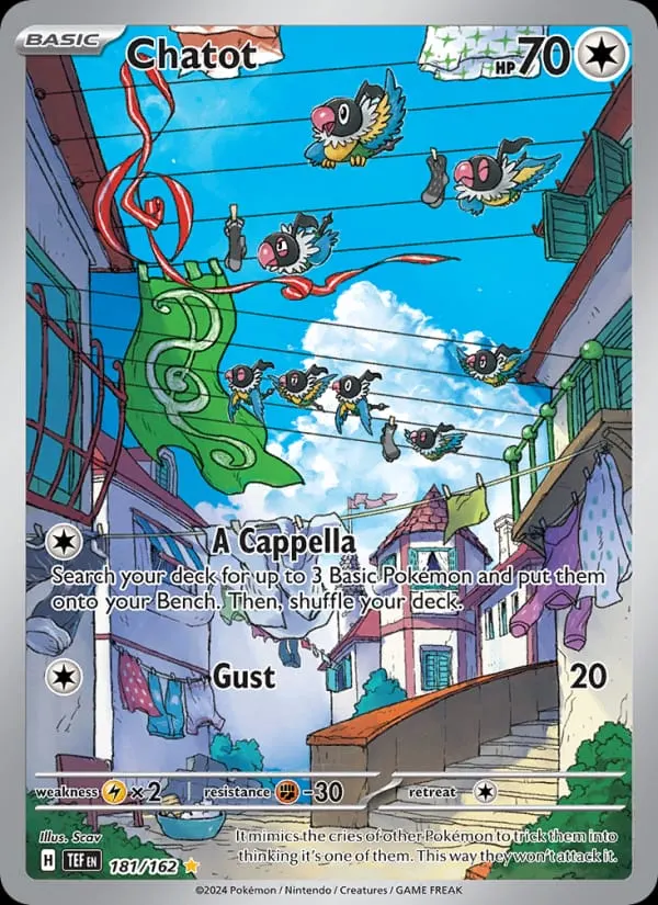 Chatot card photo