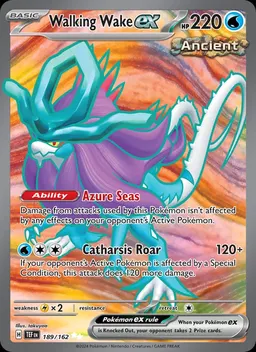 Walking Wake ex card photo