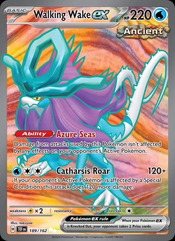 Walking Wake ex card photo