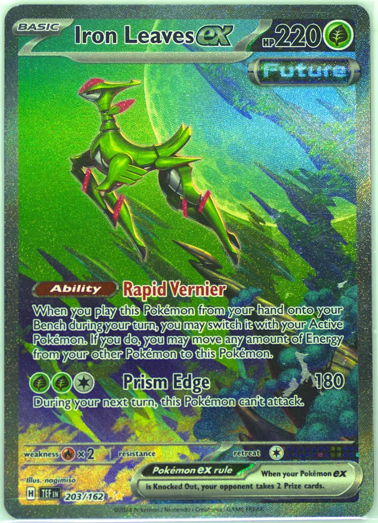 Iron Leaves ex card photo