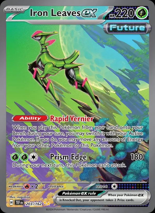 Iron Leaves ex card photo