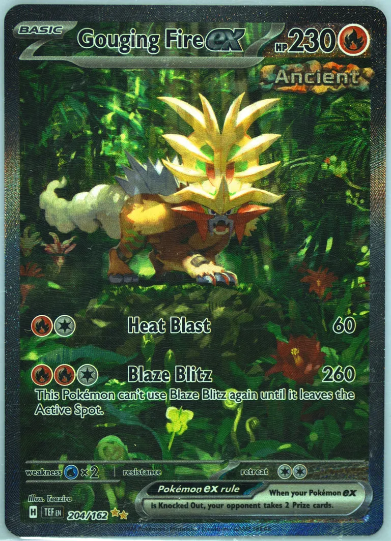 Gouging Fire ex card photo