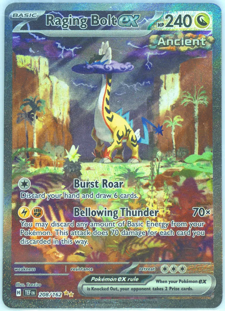 Raging Bolt ex card photo