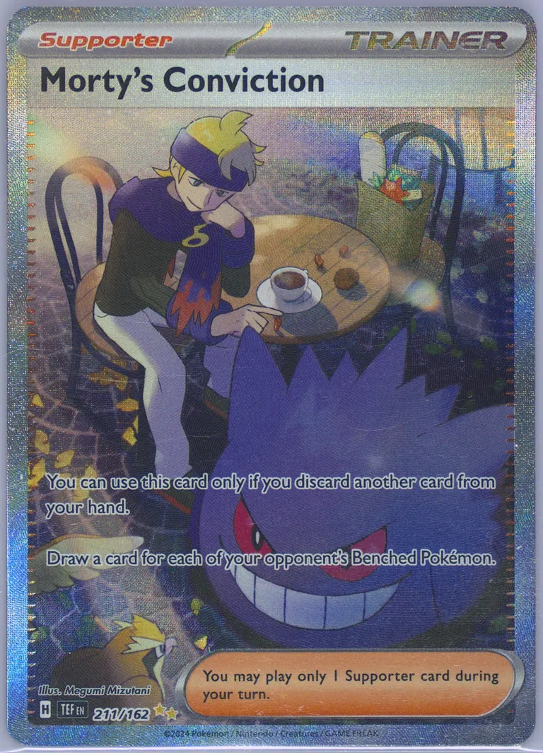 Morty's Conviction card photo