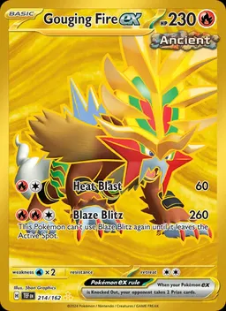 Gouging Fire ex card photo