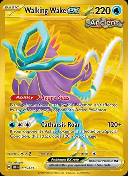 Walking Wake ex card photo