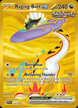 Raging Bolt ex card photo