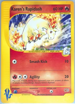 Karen's Rapidash #P-KARENSRAPIDASH