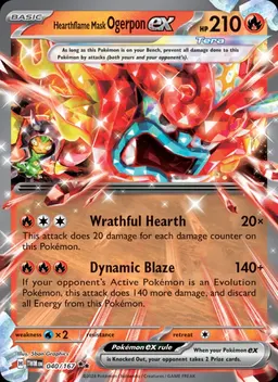 Hearthflame Mask Ogerpon ex #40