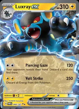 Luxray ex #68