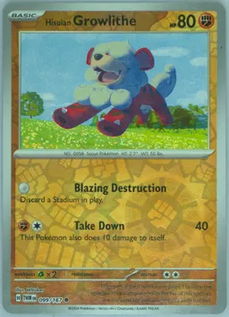 Hisuian Growlithe #99